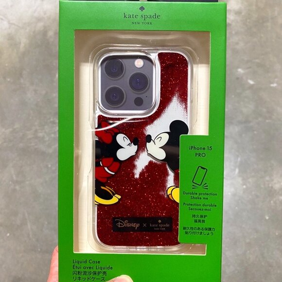 Kate Spade Disney X Kate Spade New York Minnie Mouse iPhone 15 Pro Case - Picture 1 of 4